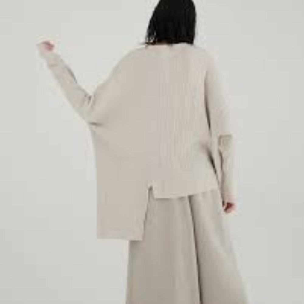 Monica Cordera Asymmetrical Knit Jumper
